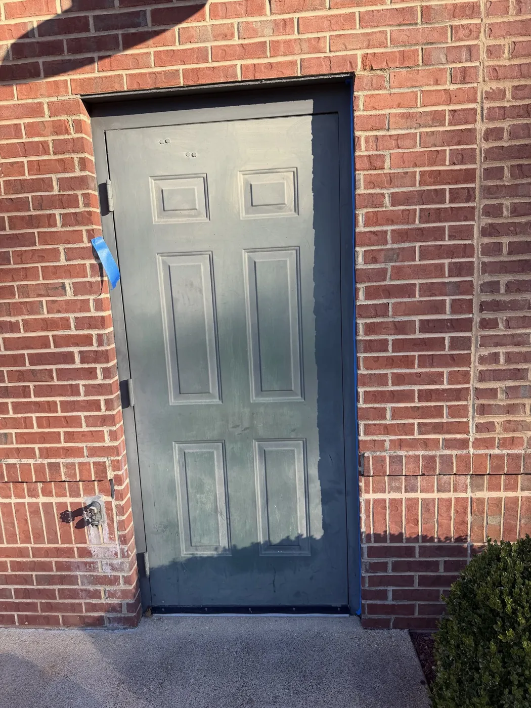 Before: service door